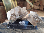 Natural Stacked Rhombohedral Calcite Specimens with Spearhead Crystals x 12 From Albert's Mountain, Lesotho