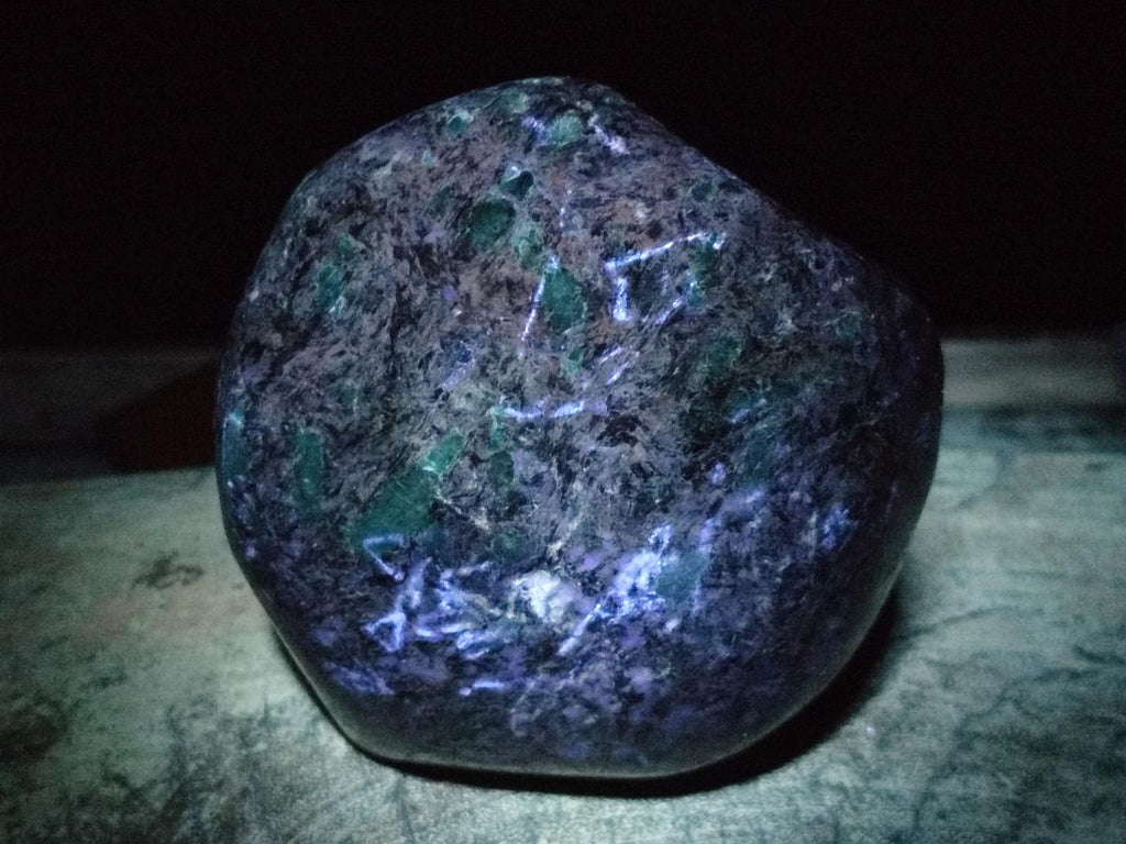 Polished Emerald Mica 'Mutokolite' Standing Display Pieces x 2 From Mutoko, Zimbabwe