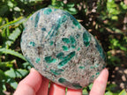 Polished Emerald Mica 'Mutokolite' Standing Display Pieces x 2 From Mutoko, Zimbabwe