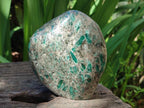 Polished Emerald Mica 'Mutokolite' Standing Display Pieces x 2 From Mutoko, Zimbabwe