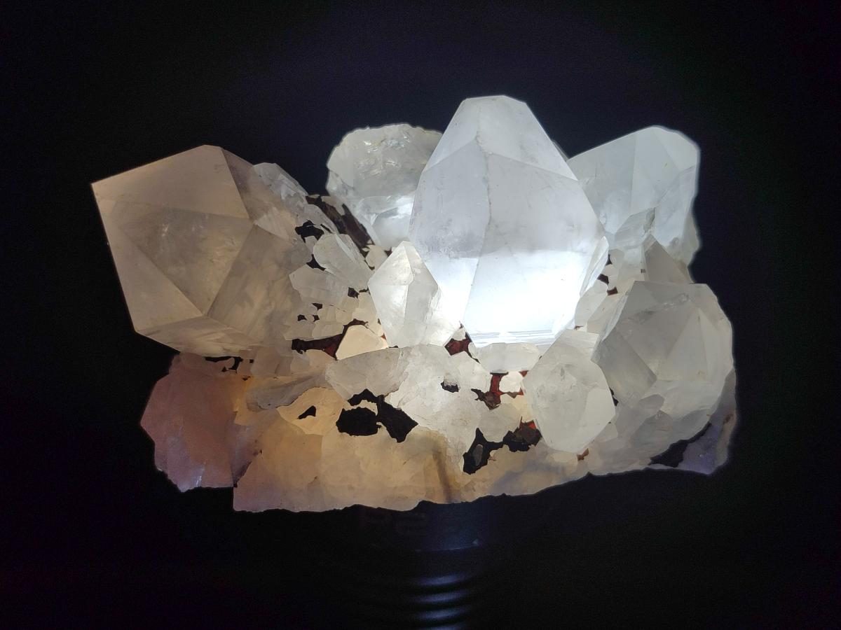 Natural Cascading Candle Quartz Crystals and Clusters x 12 From Antsirabe, Madagascar