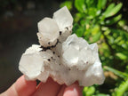 Natural Cascading Candle Quartz Crystals and Clusters x 12 From Antsirabe, Madagascar