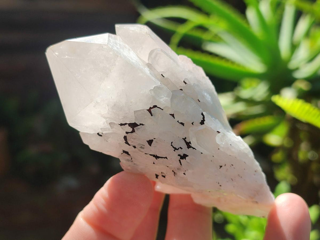 Natural Cascading Candle Quartz Crystals and Clusters x 12 From Antsirabe, Madagascar