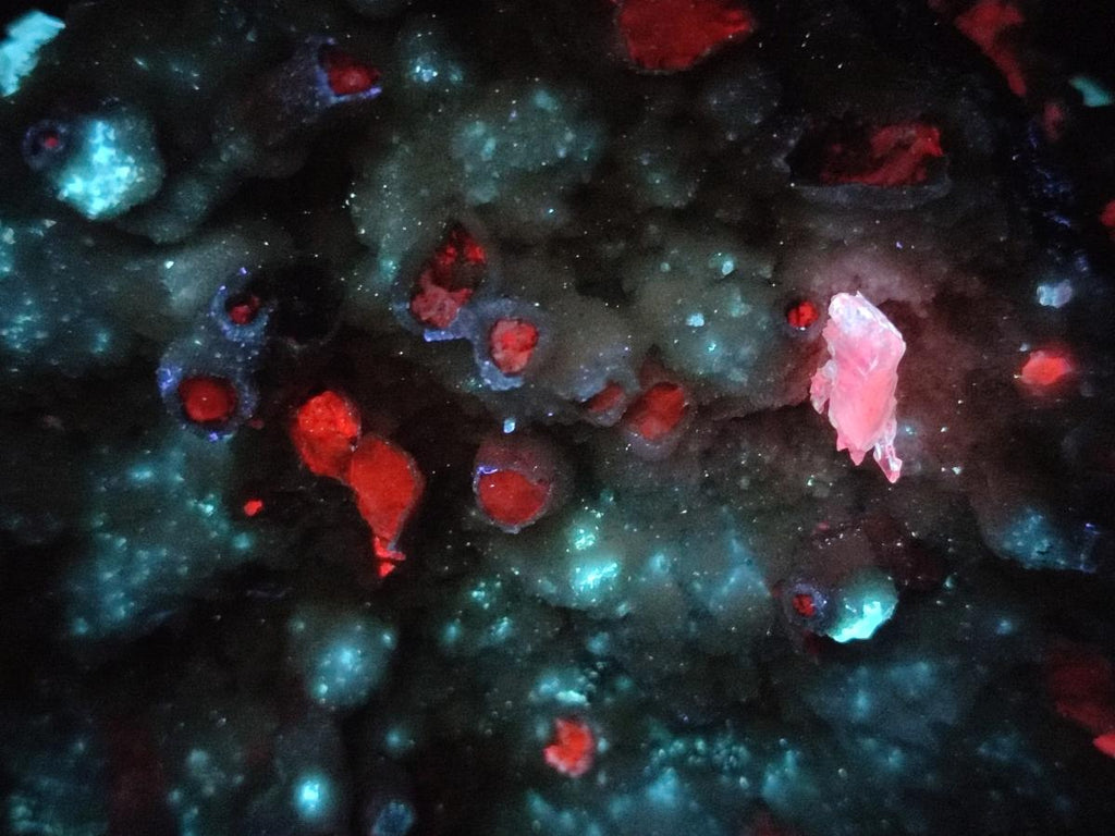 Natural Sceptre Calcite Clusters with Phosphorus Aragonite Coating x 2 From Albert's Mountain, Lesotho