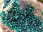 Natural Crystalline Malachite Specimens x 2 From Tenke Fungurume, Congo