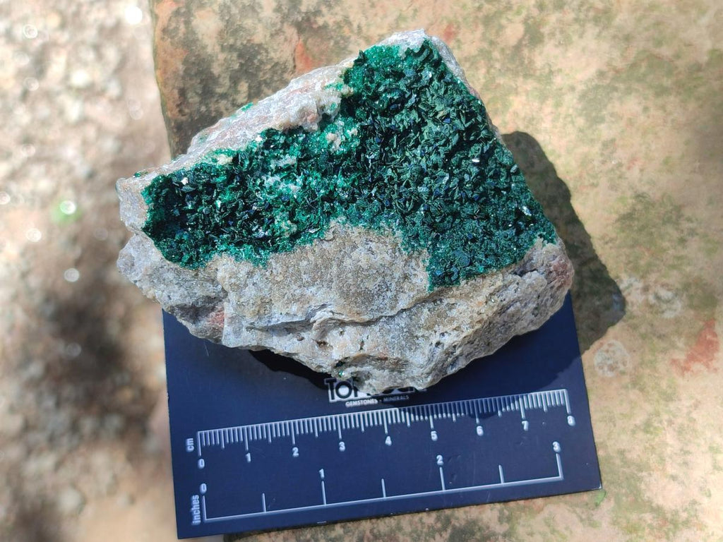 Natural Crystalline Malachite Specimens x 2 From Tenke Fungurume, Congo