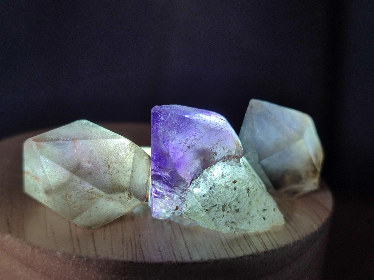 Natural Amethyst Crystals x 35 From Madagascar - Toprock Gemstones and Minerals 
