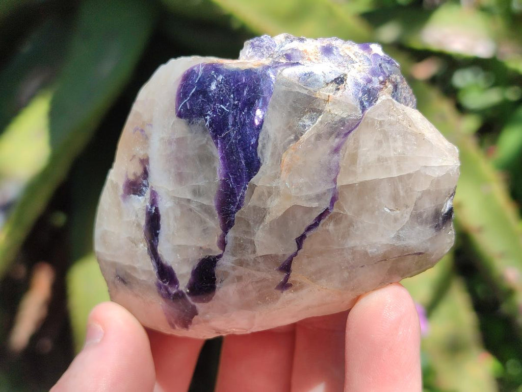 Polished One Side Silver Leaf Lepidolite Domed Nodules x 12 From Zimbabwe - Toprock Gemstones and Minerals 
