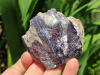 Polished One Side Silver Leaf Lepidolite Domed Nodules x 12 From Zimbabwe - Toprock Gemstones and Minerals 