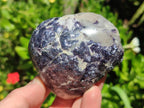 Polished One Side Silver Leaf Lepidolite Domed Nodules x 12 From Zimbabwe - Toprock Gemstones and Minerals 