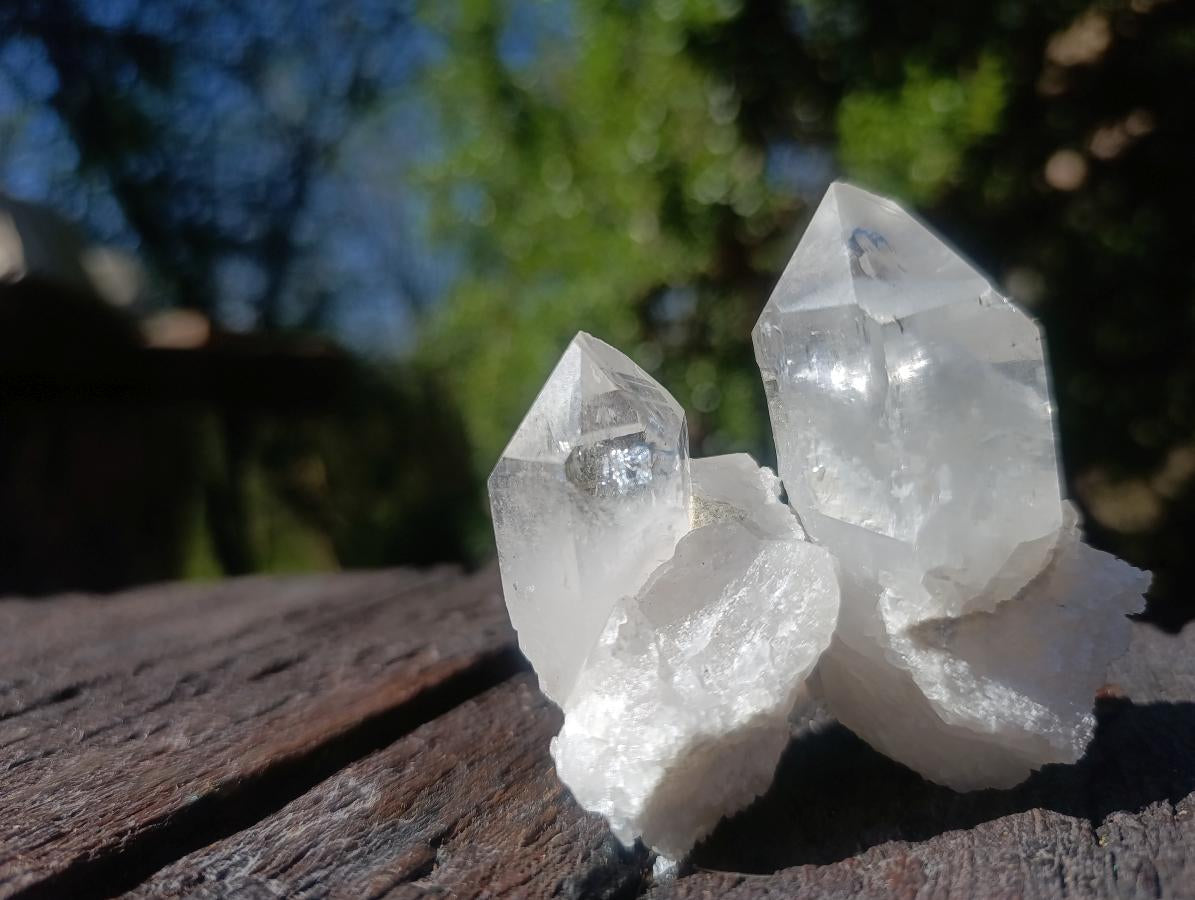 Natural Clear Mpika Quartz Crystals x 26 From Mpika, Zambia - Toprock Gemstones and Minerals 