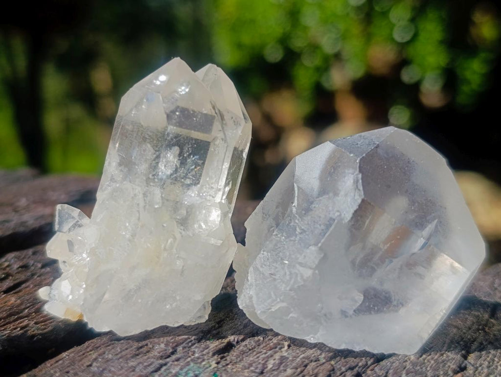 Natural Clear Mpika Quartz Crystals x 26 From Mpika, Zambia - Toprock Gemstones and Minerals 