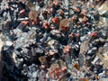 Natural Large Blacknite Cluster with Smokey Quartz x 1 From Ambositra, Madagascar - Toprock Gemstones and Minerals 