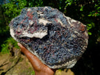 Natural Large Blacknite Cluster with Smokey Quartz x 1 From Ambositra, Madagascar - Toprock Gemstones and Minerals 