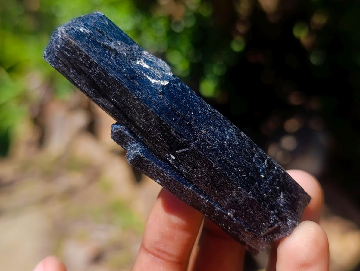Natural Schorl Black Tourmaline with Associated Minerals x 6 From Erongo, Namibia - Toprock Gemstones and Minerals 