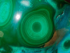 Polished Flower Banded Malachite Free Forms x 6 From Congo - Toprock Gemstones and Minerals 