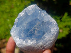 Natural Blue Celestite Specimens x 2 From Sakoany, Madagascar - Toprock Gemstones and Minerals 