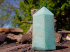 Polished Amazonite Display Crystals x 2 From Madagascar - Toprock Gemstones and Minerals 