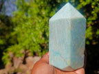 Polished Amazonite Display Crystals x 2 From Madagascar - Toprock Gemstones and Minerals 