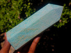 Polished Amazonite Display Crystals x 2 From Madagascar - Toprock Gemstones and Minerals 