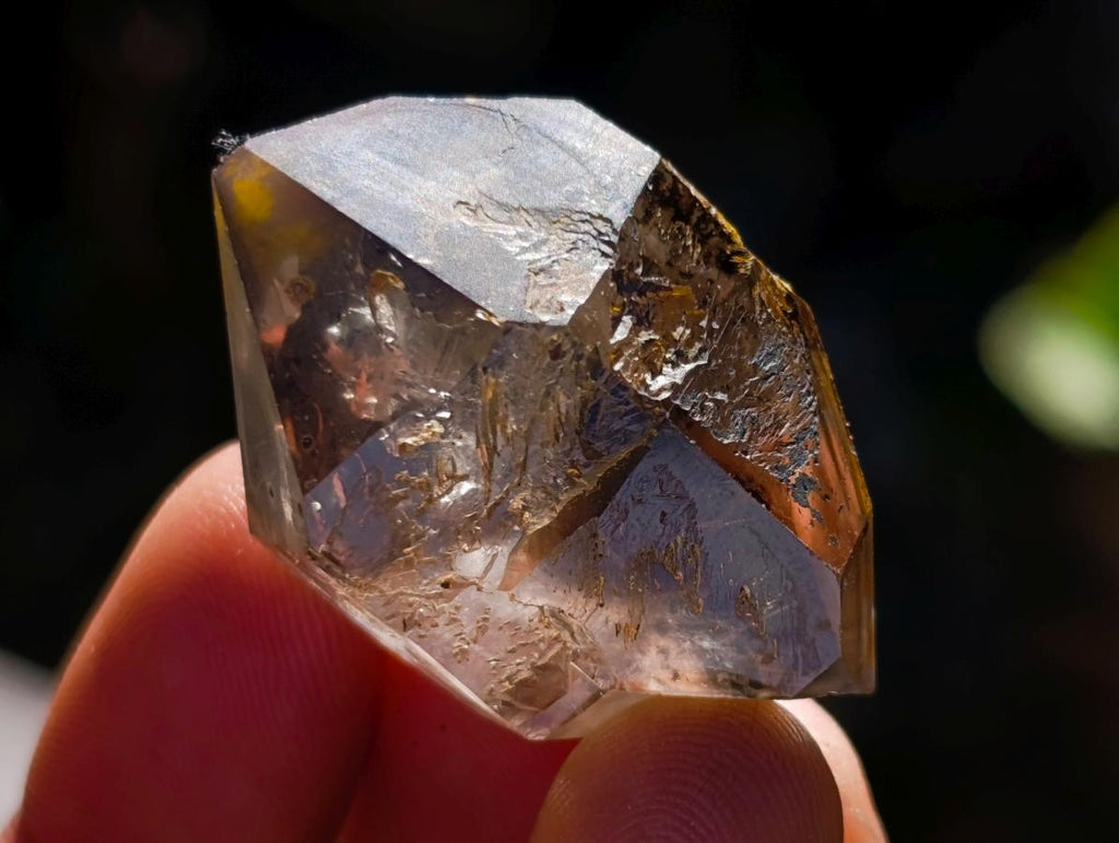 Natural Mini Smokey Window Amethyst Crystals x 0.3 Kg Lot From Chiredzi, Zimbabwe - Toprock Gemstones and Minerals 
