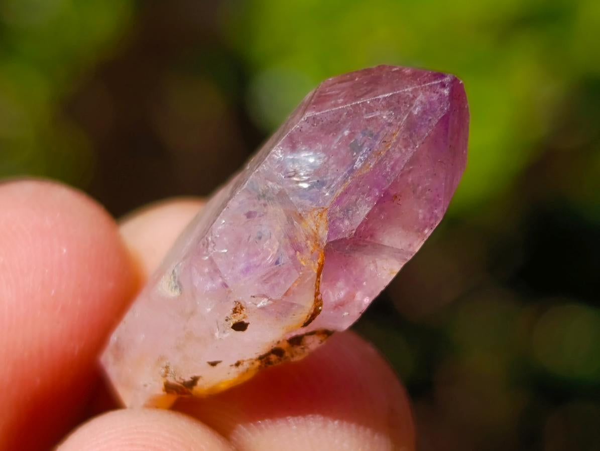Natural Mini Smokey Window Amethyst Crystals x 0.3 Kg Lot From Chiredzi, Zimbabwe - Toprock Gemstones and Minerals 