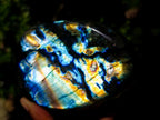 Polished Labradorite Standing Display Pieces x 2 From Madagascar - Toprock Gemstones and Minerals 