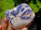 Polished One Side Silver Leaf Lepidolite Domed Nodules x 24 From Zimbabwe - Toprock Gemstones and Minerals 