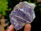 Polished One Side Silver Leaf Lepidolite Domed Nodules x 24 From Zimbabwe - Toprock Gemstones and Minerals 