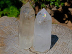 Polished Long Clear Quartz Crystals x 6 From Madagascar - Toprock Gemstones and Minerals 