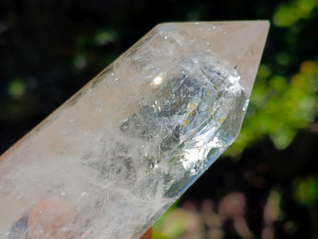 Polished Long Clear Quartz Crystals x 6 From Madagascar - Toprock Gemstones and Minerals 