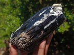 Natural Schorl Black Tourmaline x 2 From Erongo, Namibia - Toprock Gemstones and Minerals 