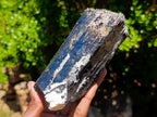 Natural Schorl Black Tourmaline x 2 From Erongo, Namibia - Toprock Gemstones and Minerals 