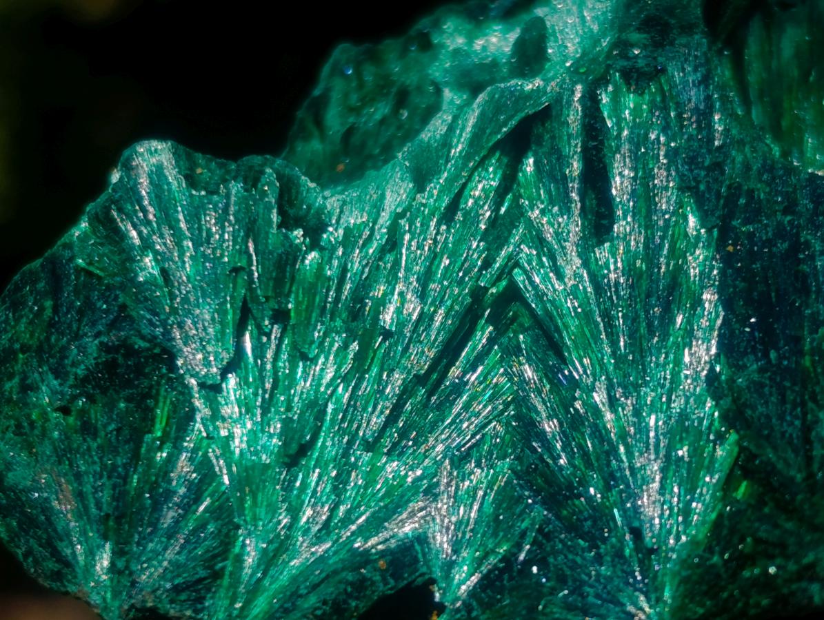 Natural Silky Malachite Specimens x 3 From Kasompe, Congo - Toprock Gemstones and Minerals 