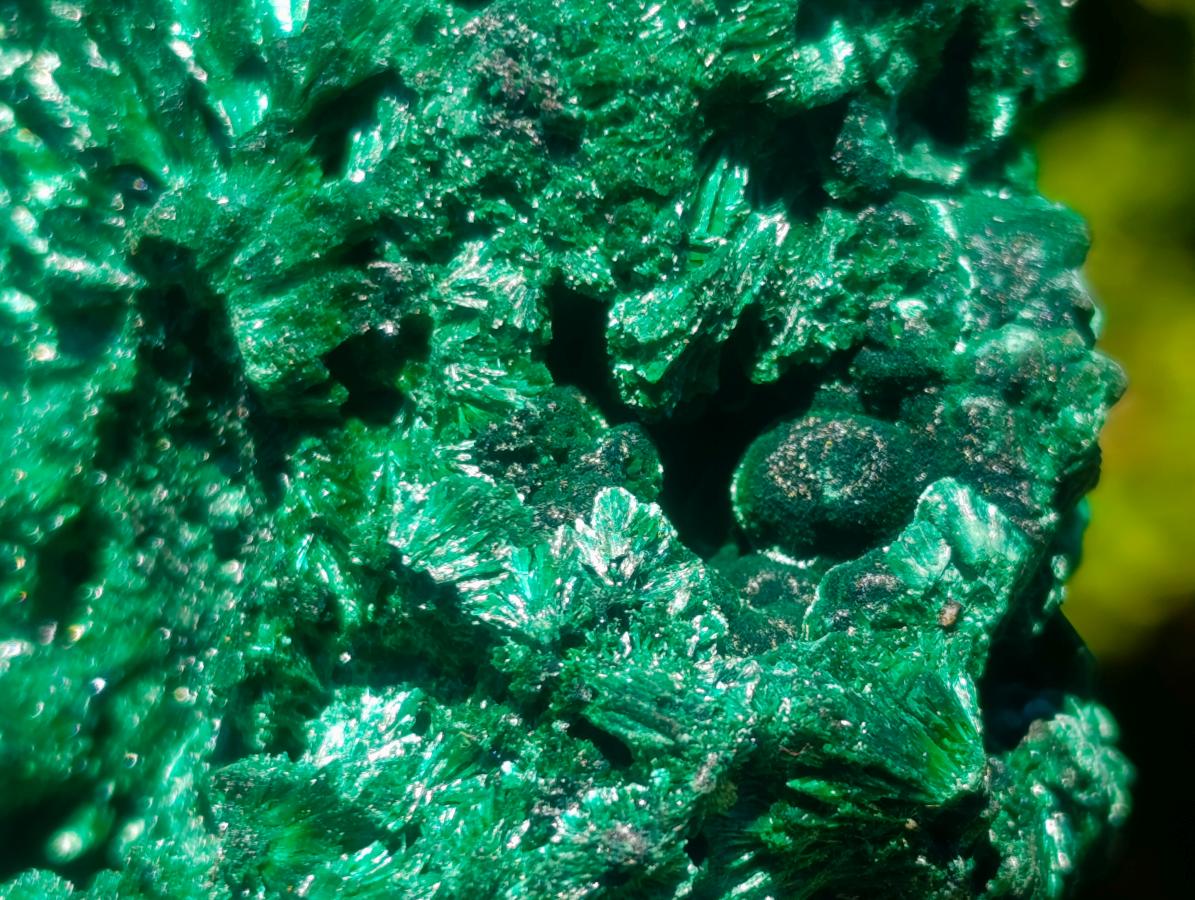 Natural Silky Malachite Specimens x 3 From Kasompe, Congo - Toprock Gemstones and Minerals 