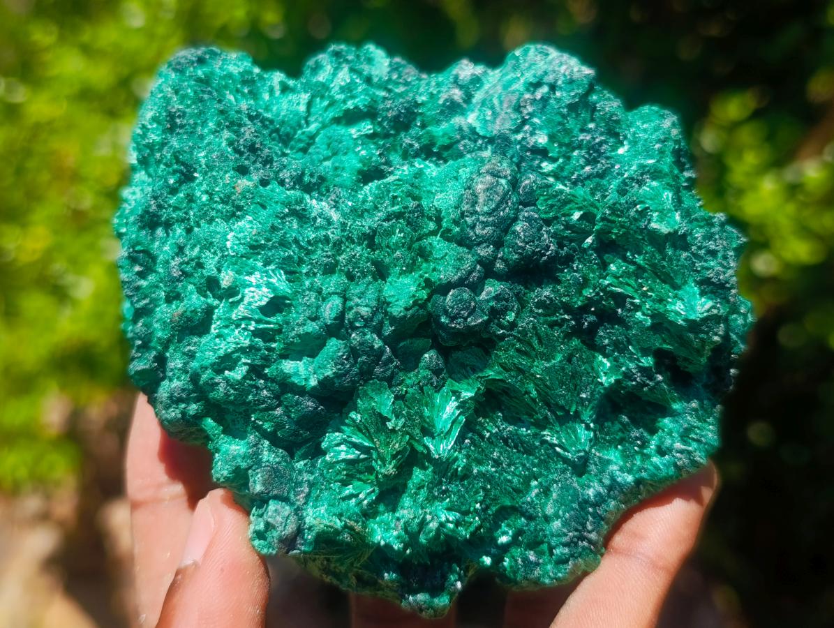 Natural Silky Malachite Specimens x 3 From Kasompe, Congo - Toprock Gemstones and Minerals 
