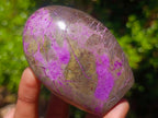 Polished Stichtite Standing Display Pieces x 3 From Barberton, South Africa - Toprock Gemstones and Minerals 