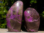 Polished Stichtite Standing Display Pieces x 3 From Barberton, South Africa - Toprock Gemstones and Minerals 