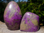 Polished Stichtite Standing Display Pieces x 3 From Barberton, South Africa - Toprock Gemstones and Minerals 