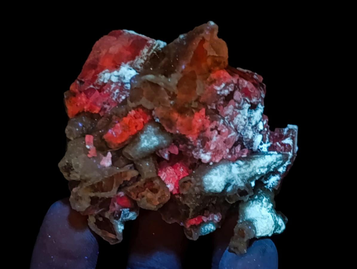 Natural Rhomboherdral and Spearhead Calcite Cluster Specimens x 12 From Albert's Mountain, Lesotho - Toprock Gemstones and Minerals 