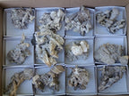 Natural Rhomboherdral and Spearhead Calcite Cluster Specimens x 12 From Albert's Mountain, Lesotho - Toprock Gemstones and Minerals 