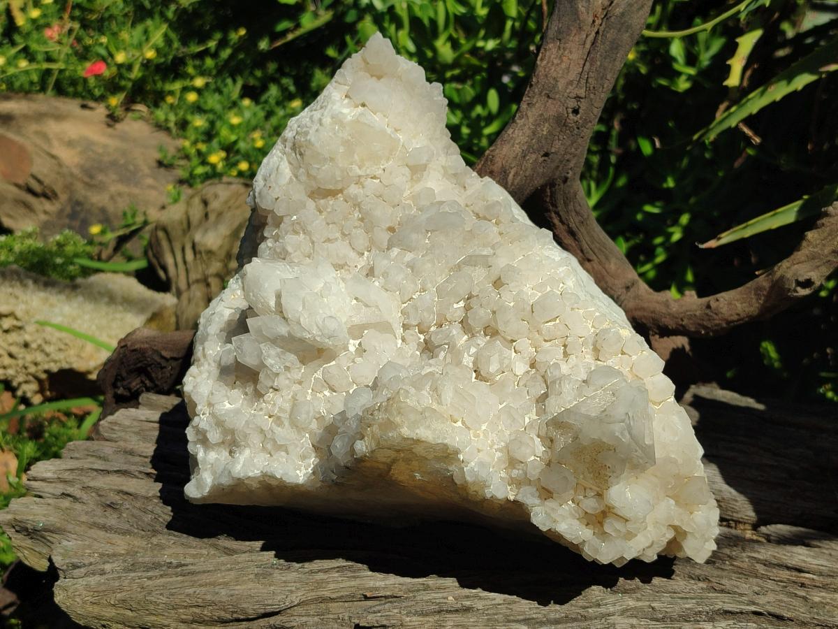 Natural Large Cascading "Anananas" Candle Quartz Cluster x 1 From Antsirabe, Madagascar - Toprock Gemstones and Minerals 