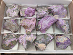Natural Cobbed Stichtite Specimens x 12 From Barberton, South Africa - Toprock Gemstones and Minerals 