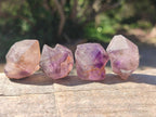 Natural Smokey Skeletal Window Amethyst Crystals x 35 From Madagascar - Toprock Gemstones and Minerals 