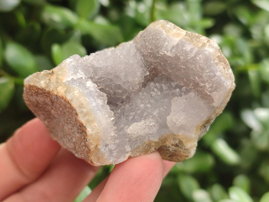 Natural Blue Lace Agate Geode Specimens x 24 From Nsanje, Malawi - Toprock Gemstones and Minerals 