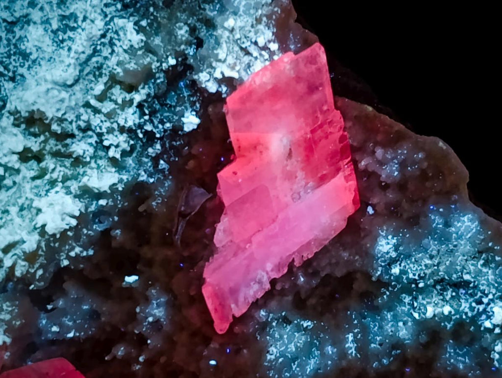 Natural Stacked Rhombohedral Calcite Specimens x 2 From Albert's Mountain, Lesotho - Toprock Gemstones and Minerals 
