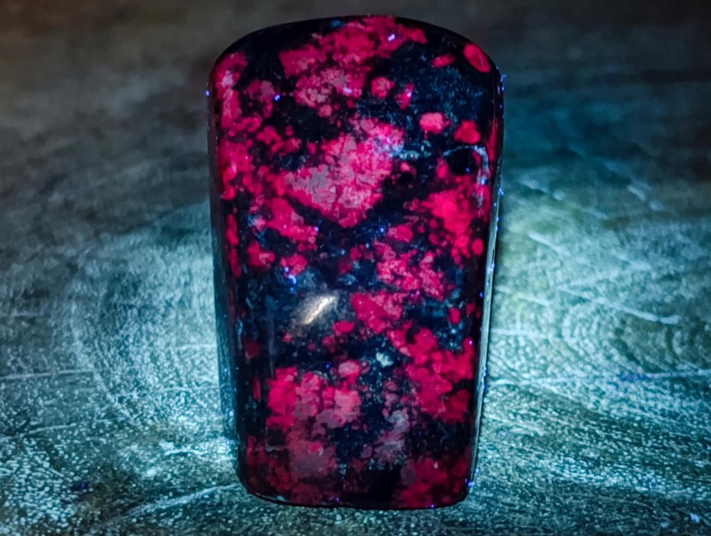 Polished Ruby Corundum In Chrome Verdite Standing Display Pieces x 6 From Mutoko, Zimbabwe - Toprock Gemstones and Minerals 