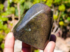 Polished Ruby Corundum In Chrome Verdite Standing Display Pieces x 6 From Mutoko, Zimbabwe - Toprock Gemstones and Minerals 