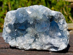 Natural Large Blue Celestite Specimen x 1 From Sakoany, Madagascar - Toprock Gemstones and Minerals 