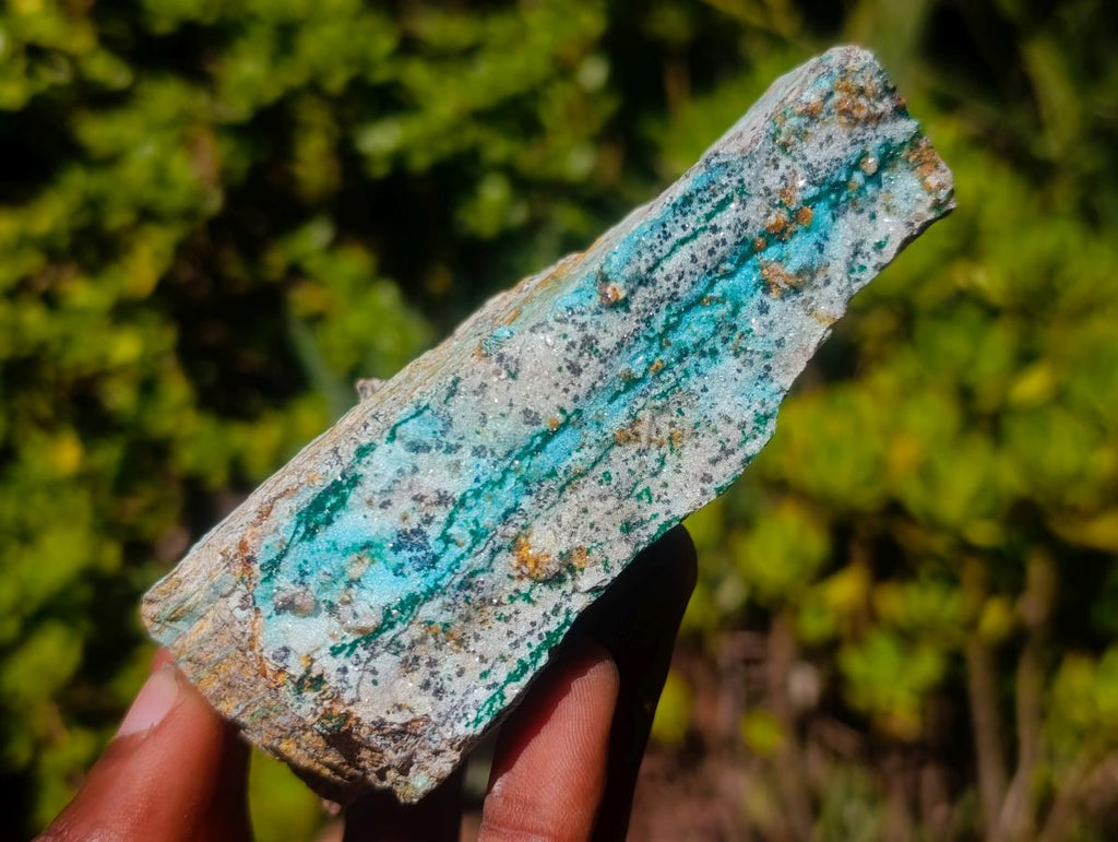 Natural Drusy Coated Chrysocolla Dolomite Specimens with Crystalline Malachite x 4 From Lupoto Mine, Congo - Toprock Gemstones and Minerals 